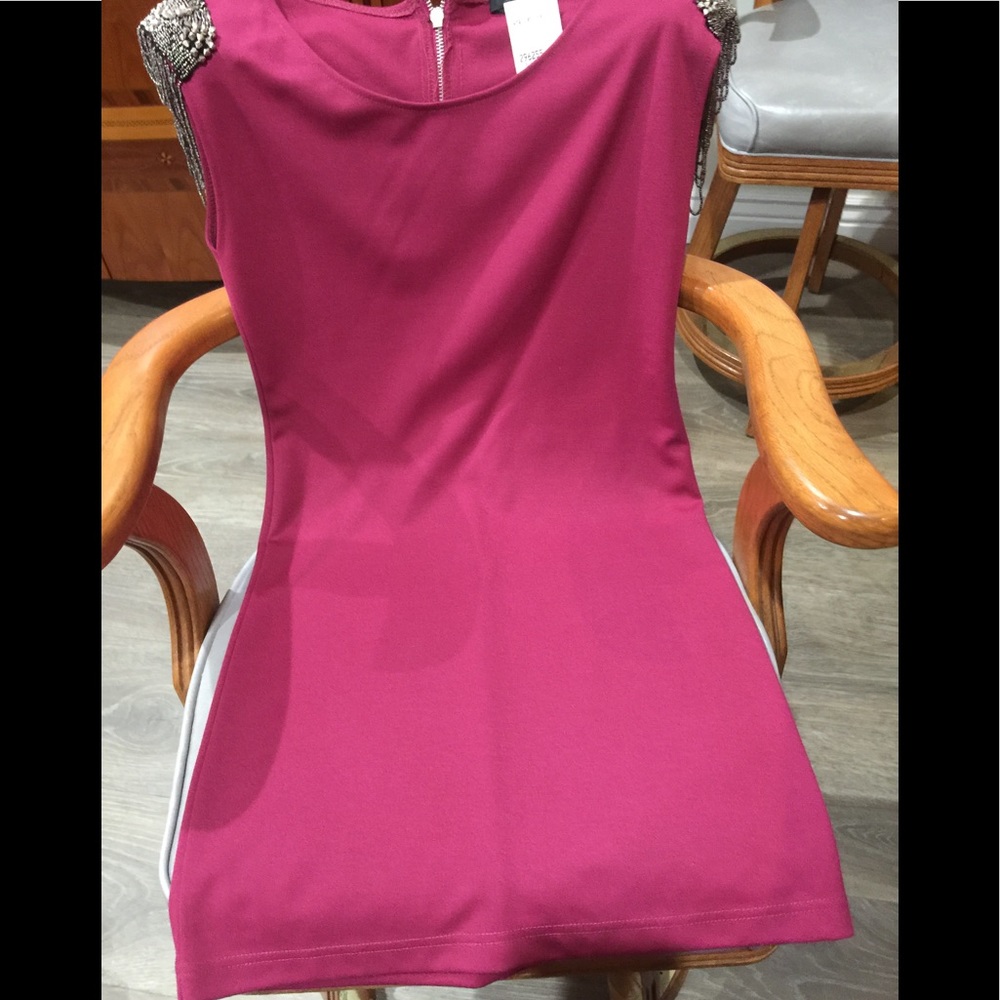 Cocktail dress with detailed sequence NWT